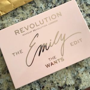 Make up revolution Emily edits the wants palette